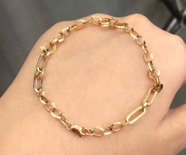 Gelang Rantai emas 22 karat