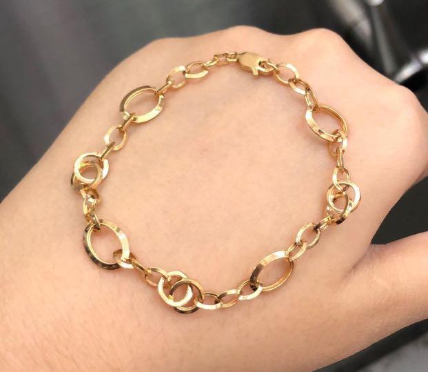 Gelang Rantai emas 22 karat