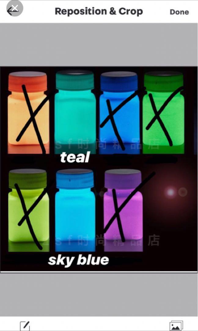 Glow In The Dark Paint Design Craft Craft Supplies Tools On Carousell