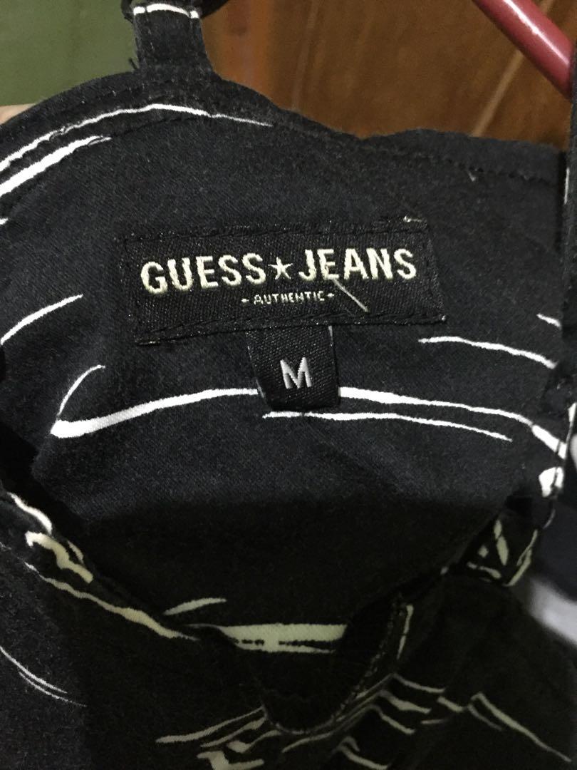 Guess dress (Category: Dresses) located in Makati City. Submitted by purplesummer_ph (Listing ID 252045881, Image 3). Description: ✅preloved ✅in good condition ✅soft denim-like fabric.
