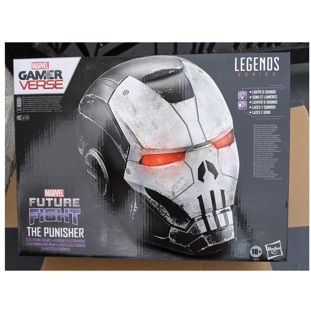 marvel legends gamerverse the punisher electronic helmet