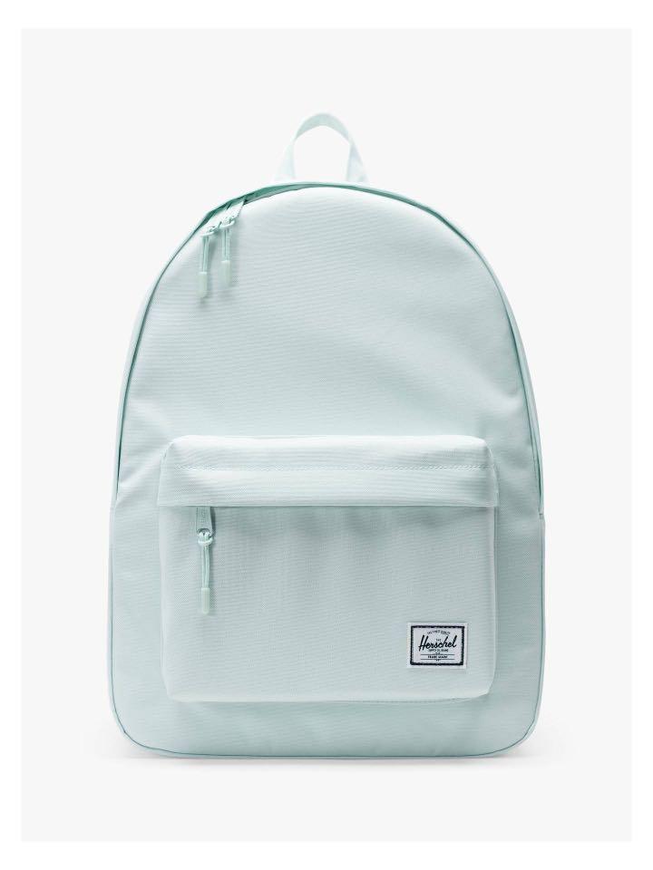 herschel mint green backpack