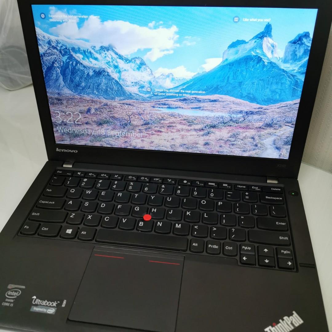 Lenovo Thinkpad X240 I5 Processor Electronics Computers Laptops On Carousell