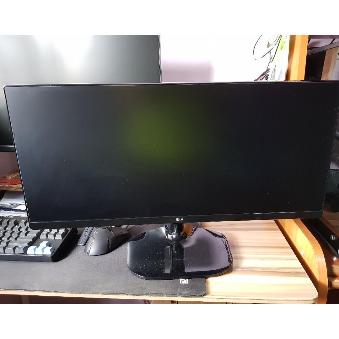 Lg 25 21 9 Ultrawide Full Hd Ips Led Monitor 25um58 P Electronics Others On Carousell