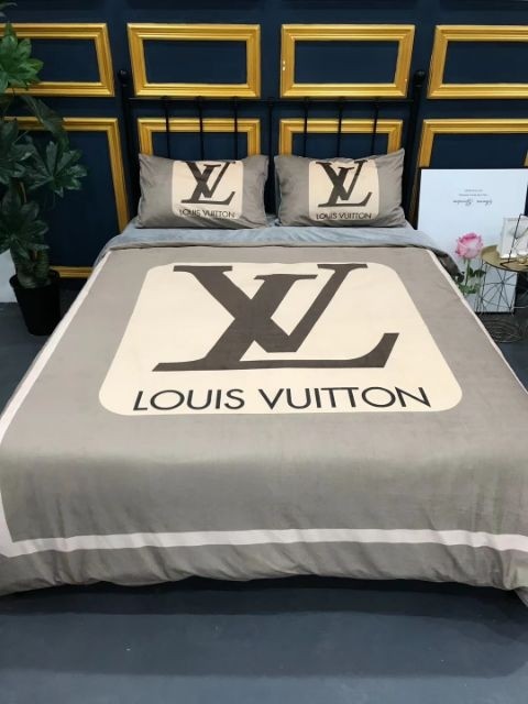 Supreme X Louis Vuitton luxurious velvet bedsheet set, Furniture & Home  Living, Bedding & Towels on Carousell
