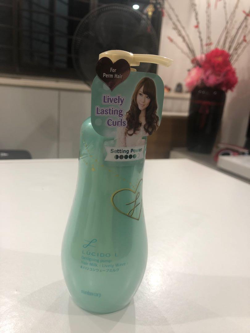 Lucido Hair Milk For Permed Hair Health Beauty Hair Care On