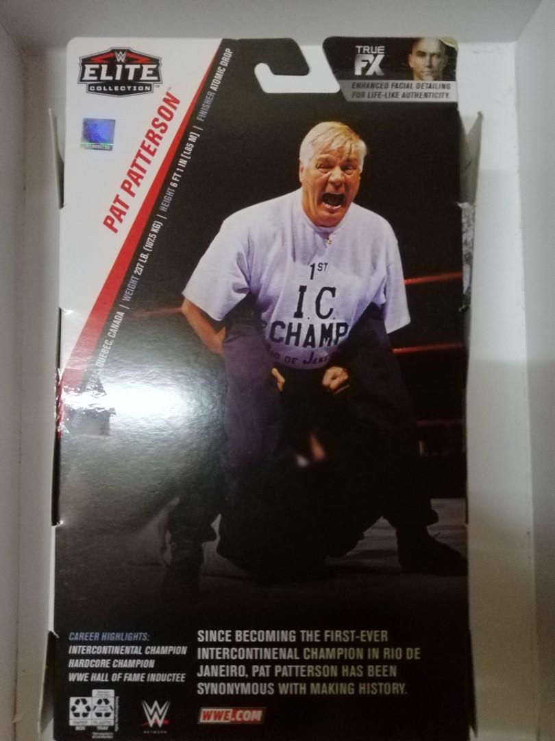 Wwe elite shop pat patterson