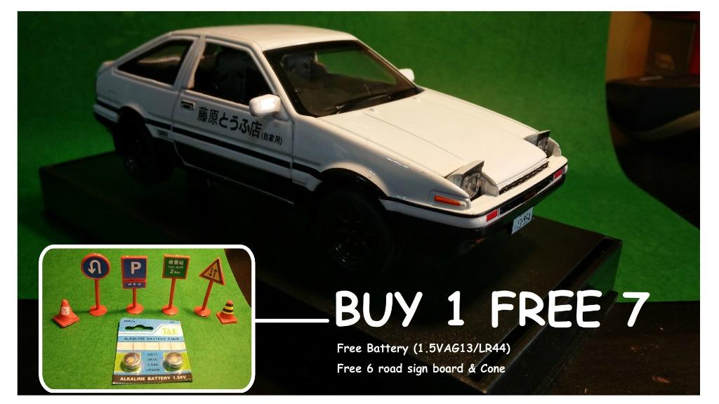 Miniauto Toyota Ae86 Trueno 86 1 28 Die Cast Model Diecast Initial D Toys Boys Gift 头文字d 藤原拓海 丰田ae86 Toys Games Diecast Toy Vehicles On Carousell