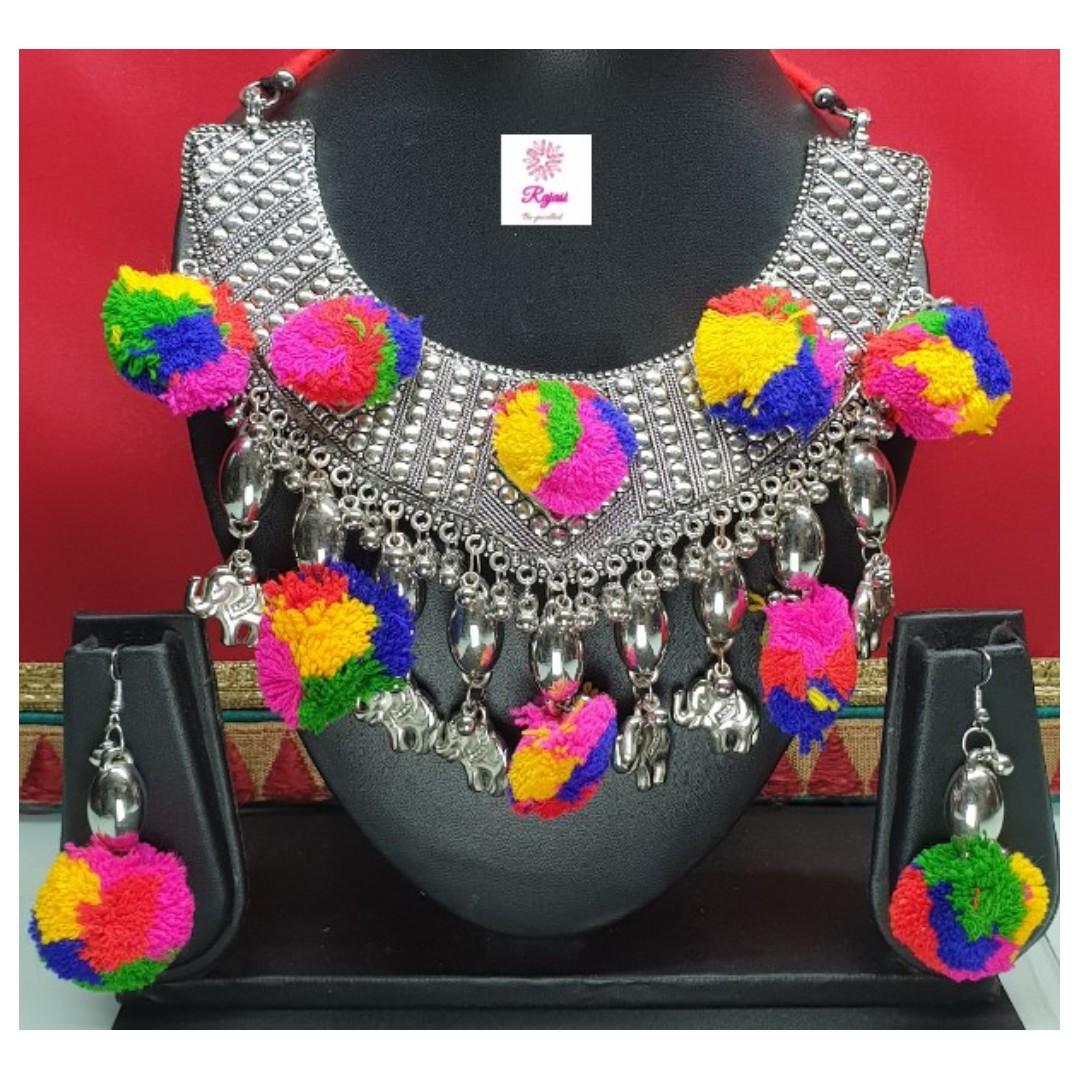 Dandiya jewellery set online discount