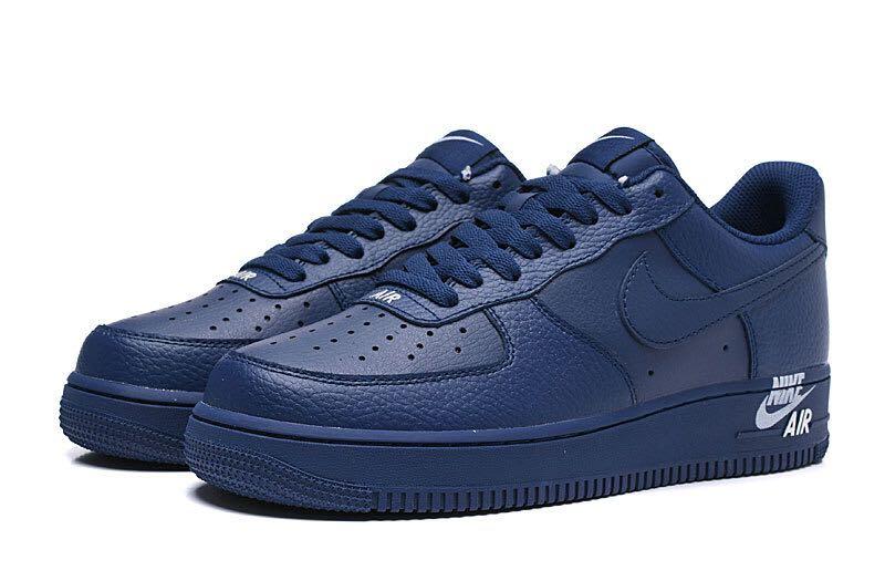 Nike Air Force 1 Low 07 LTHR Dark Blue 