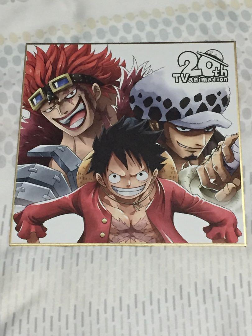 One Piece Movie Stampede Ichiban Kuji Prize L Signature Board