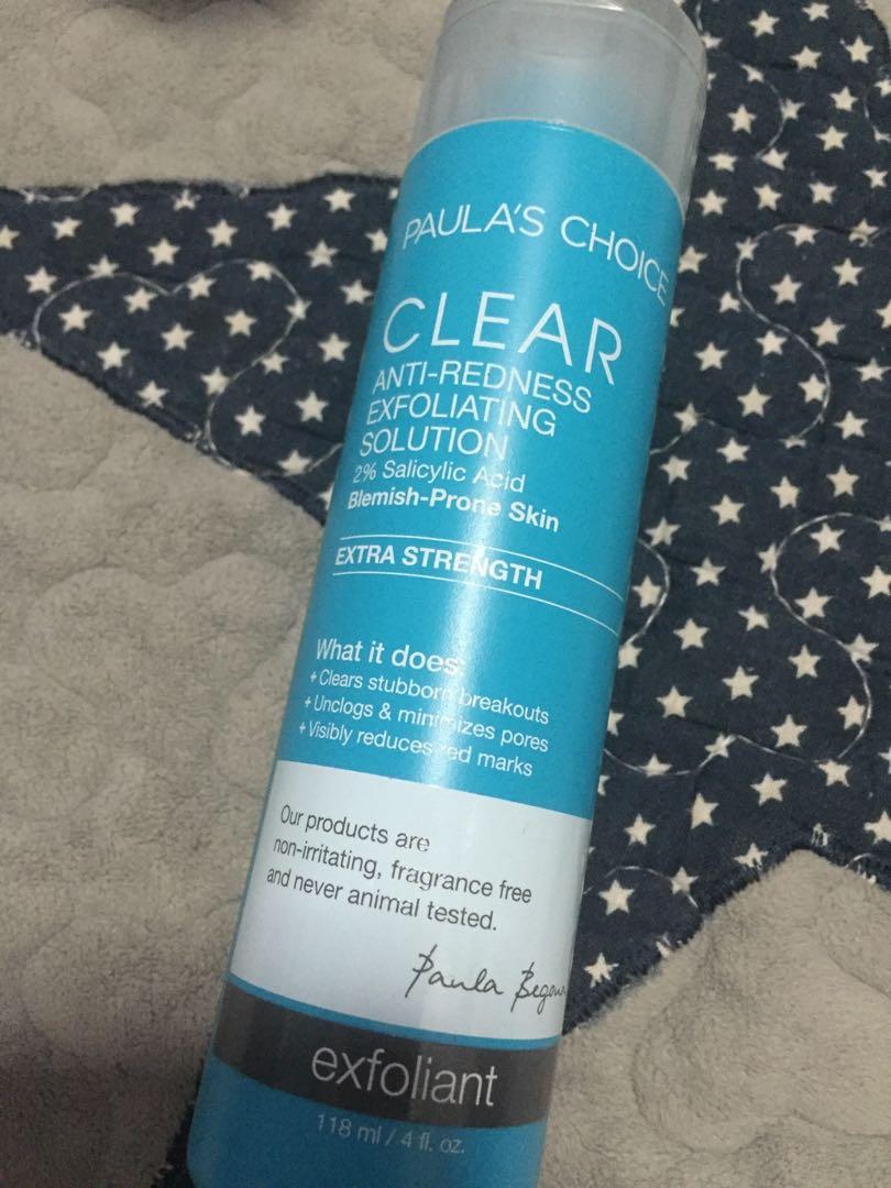 paula's choice anti redness exfoliating solution
