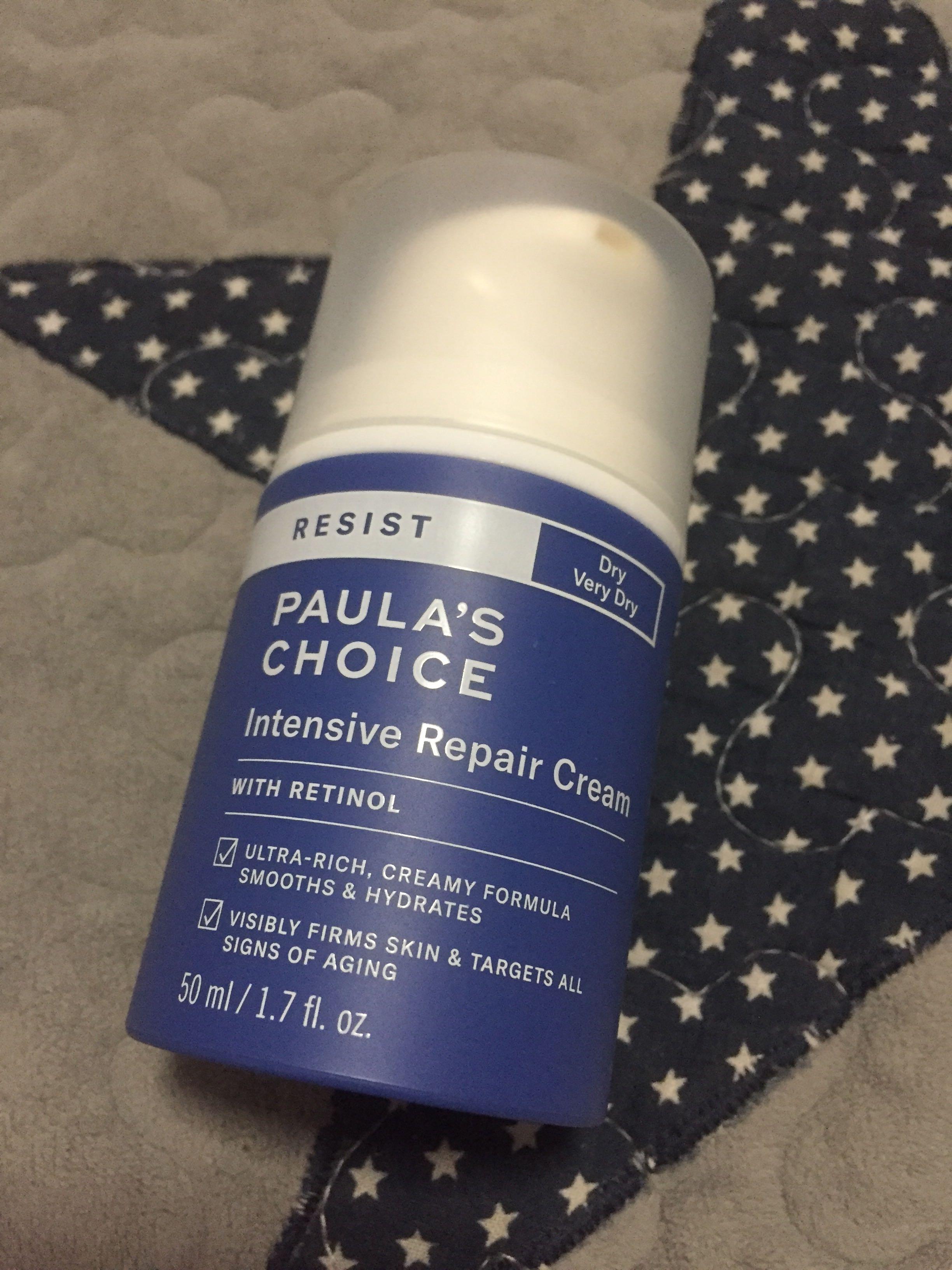 paula's choice resist intensive repair cream with retinol