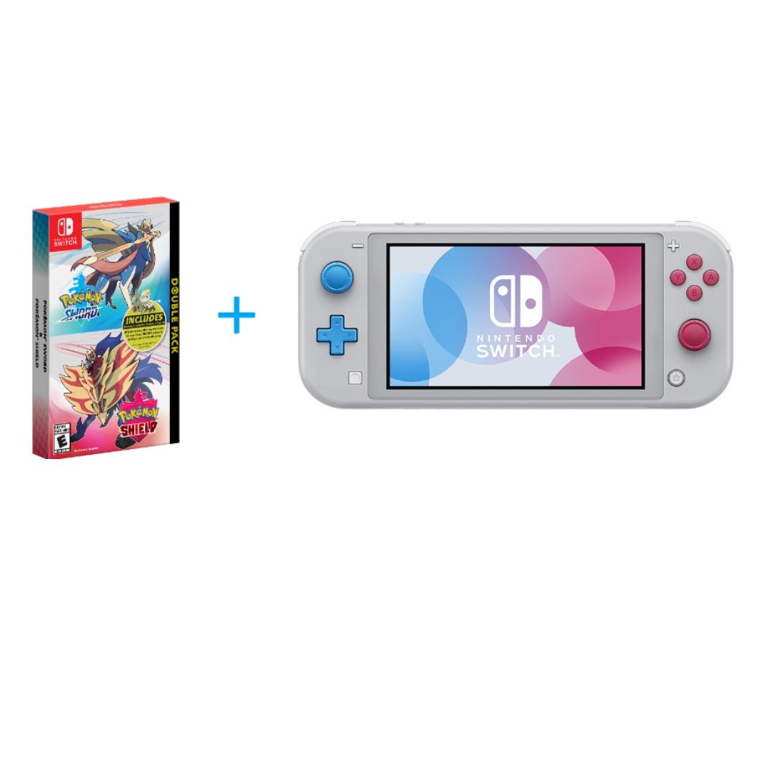 Pokemon Sword And Shield Double Pack Ns Lite Pokemon Edition Local Warranty Bundle Toys Games Video Gaming Video Games On Carousell
