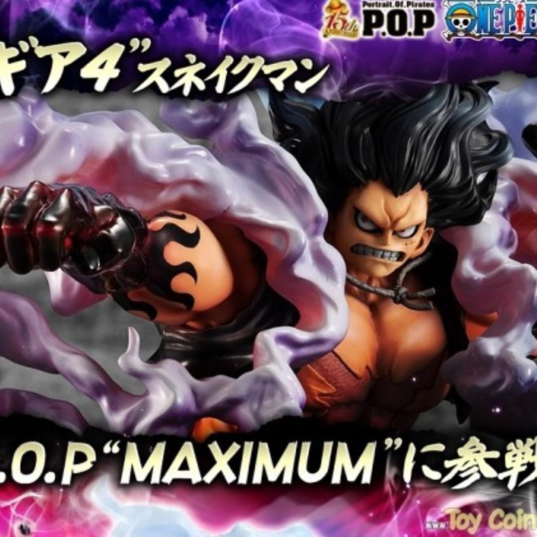 P O P Sa Maximum Monkey D Luffy Gear 4 Snake Man Ver By Megahouse Hobbies Toys Memorabilia Collectibles Fan Merchandise On Carousell