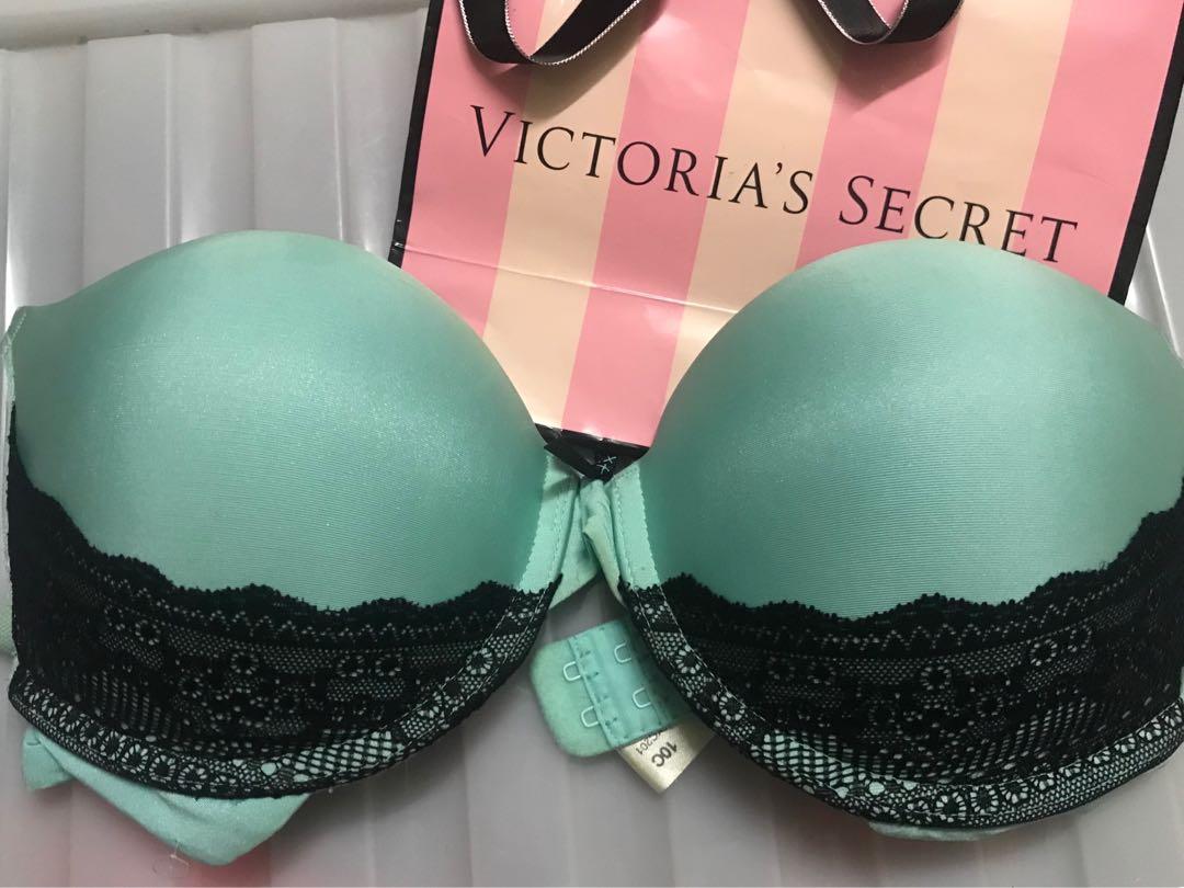 Buy Victoria's Secret Bra Bombshell Front Close Padded Add 2 Cup Floral  Lace Racerback Online at desertcartSINGAPORE