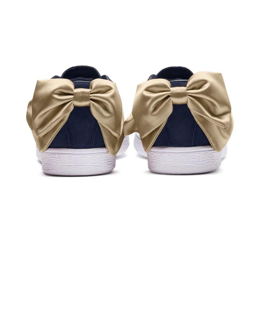 puma trainers womens with bow