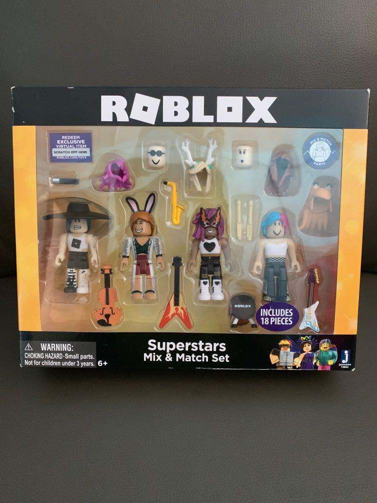 Roblox Superstars Mix Match Set Toy Gift On Carousell - toys roblox gifts toys action figures