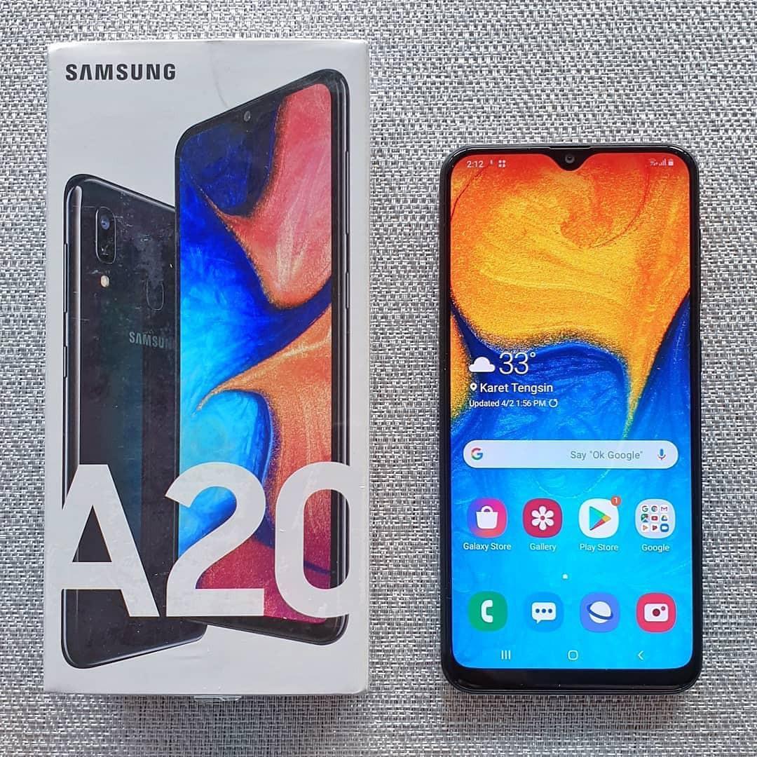 Samsung Galaxy A20 Bisa Cicilan 0 Telepon Seluler Tablet Ponsel Android Samsung Di Carousell