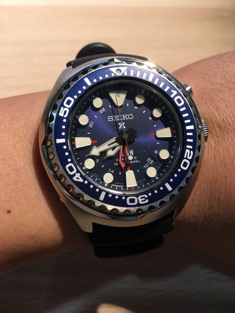 Seiko Prospex Kinetic GMT SUN065, Men's Fashion, Watches & Accessories,  Watches on Carousell