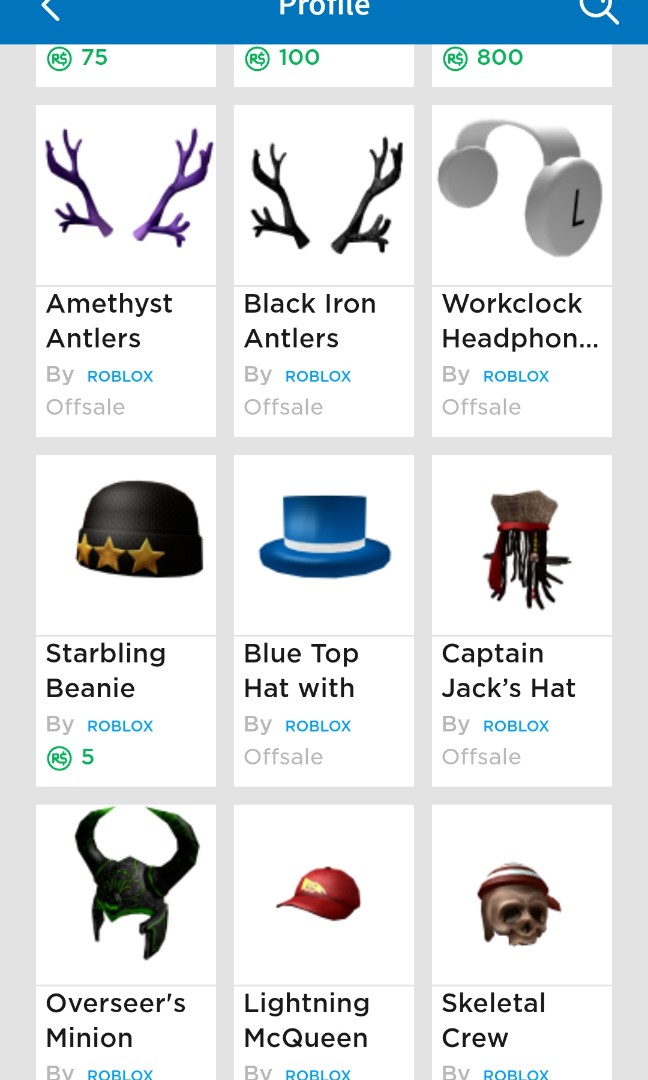 Selling Roblox Account Toys Games Video Gaming Gaming Accessories On Carousell - black iron antlers roblox