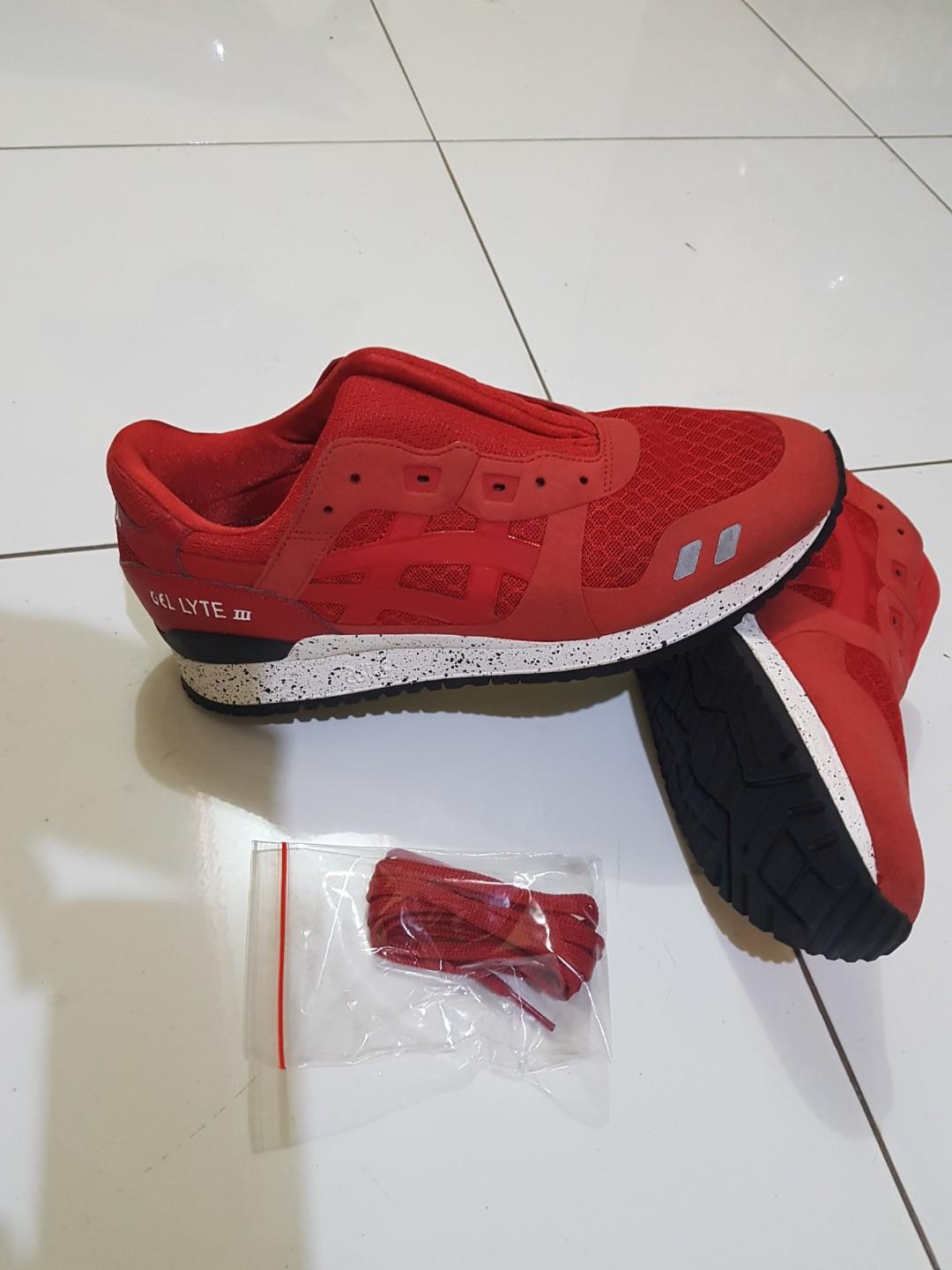 asics red shoes