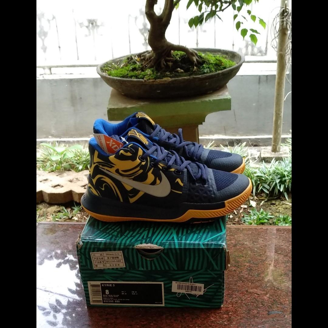 Kyrie 3 blue yellow online
