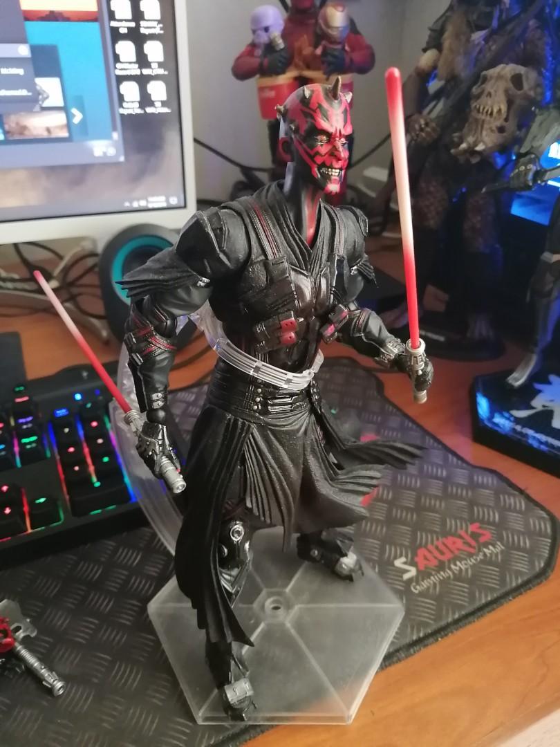 Square Enix Variant Play Arts Kai Star Wars No 4 Darth Maul Action Figue Toys Games Action Figures Collectibles On Carousell