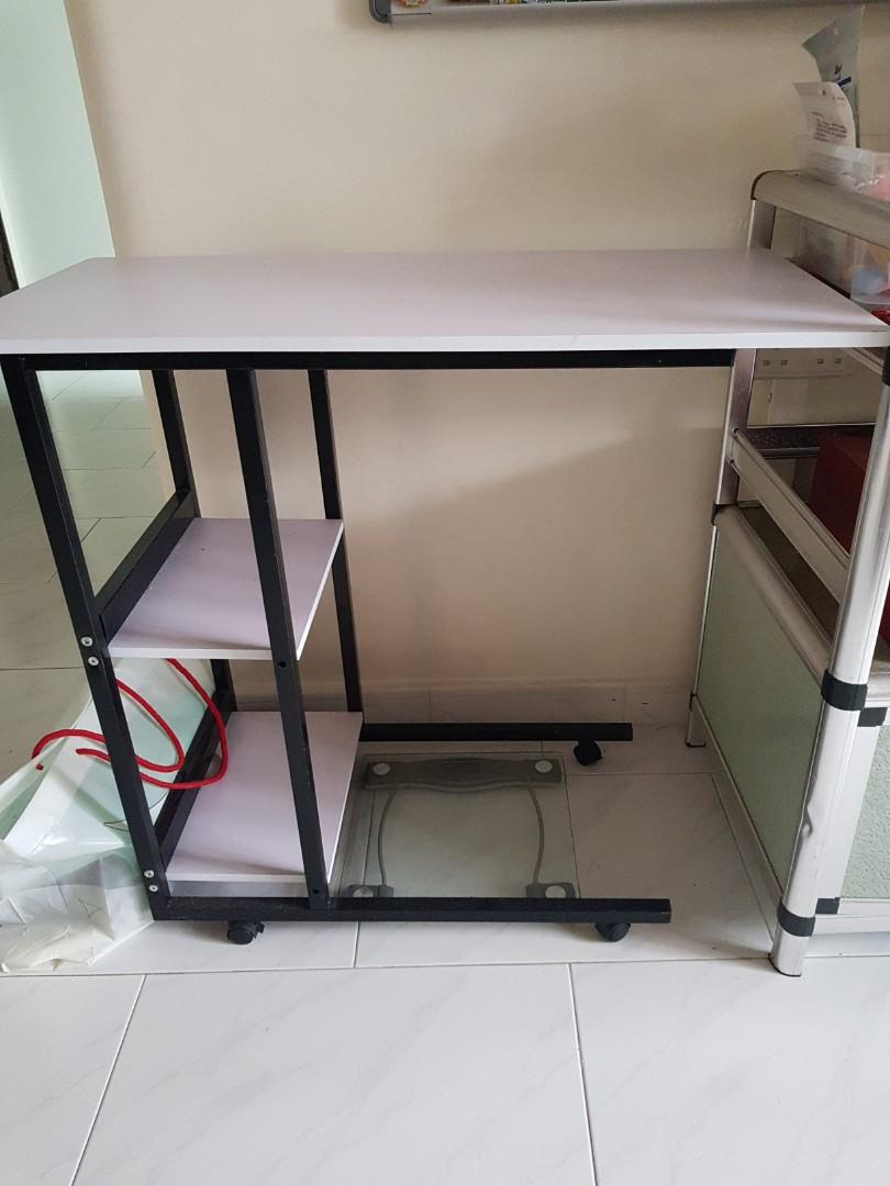 Study Table (Category: Tables & Sets) located in Singapore. Submitted by leysbilley (Listing ID 252005828, Image 1). Description: Can slide in under bed or sofa to use 80l 40w 75h.