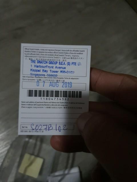 The swatch group sea top pte ltd