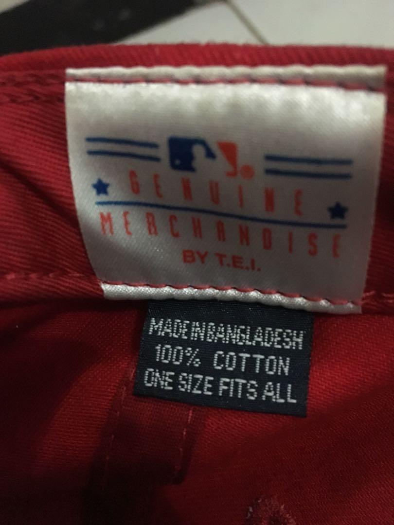 Washington Nationals MLB Genuine Merchandise T.E.I Red One Size Cap