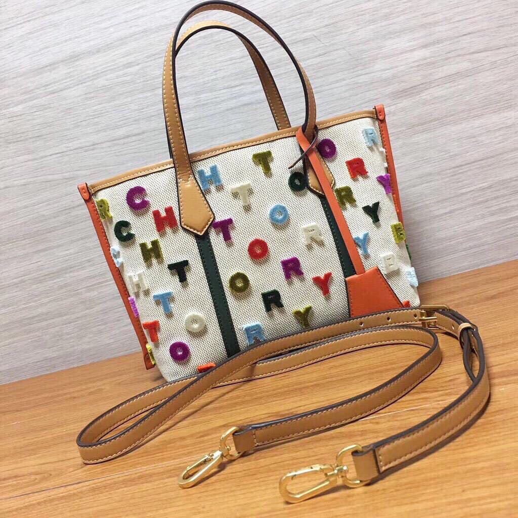 Tory Burch Perry Fil Coupe Triple-Compartment Tote (T283 – TasBatam168