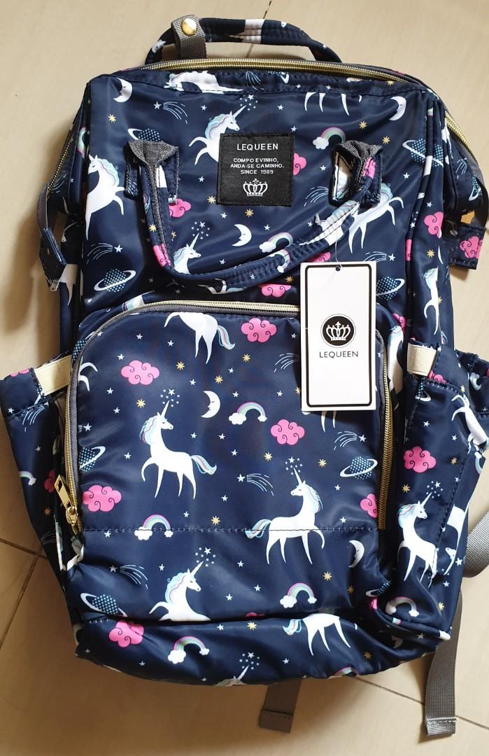 Unicorn Mummy Diaper Backpack Babies Kids Strollers Bags