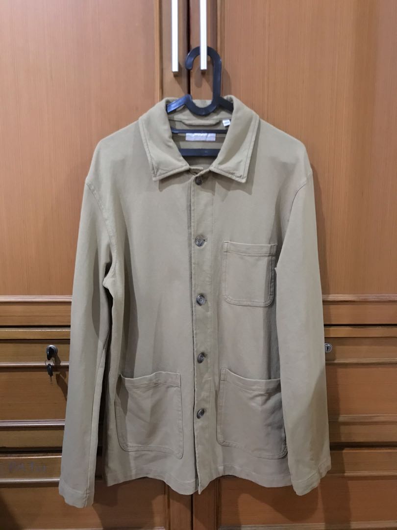 Jaket work washed jersey discount