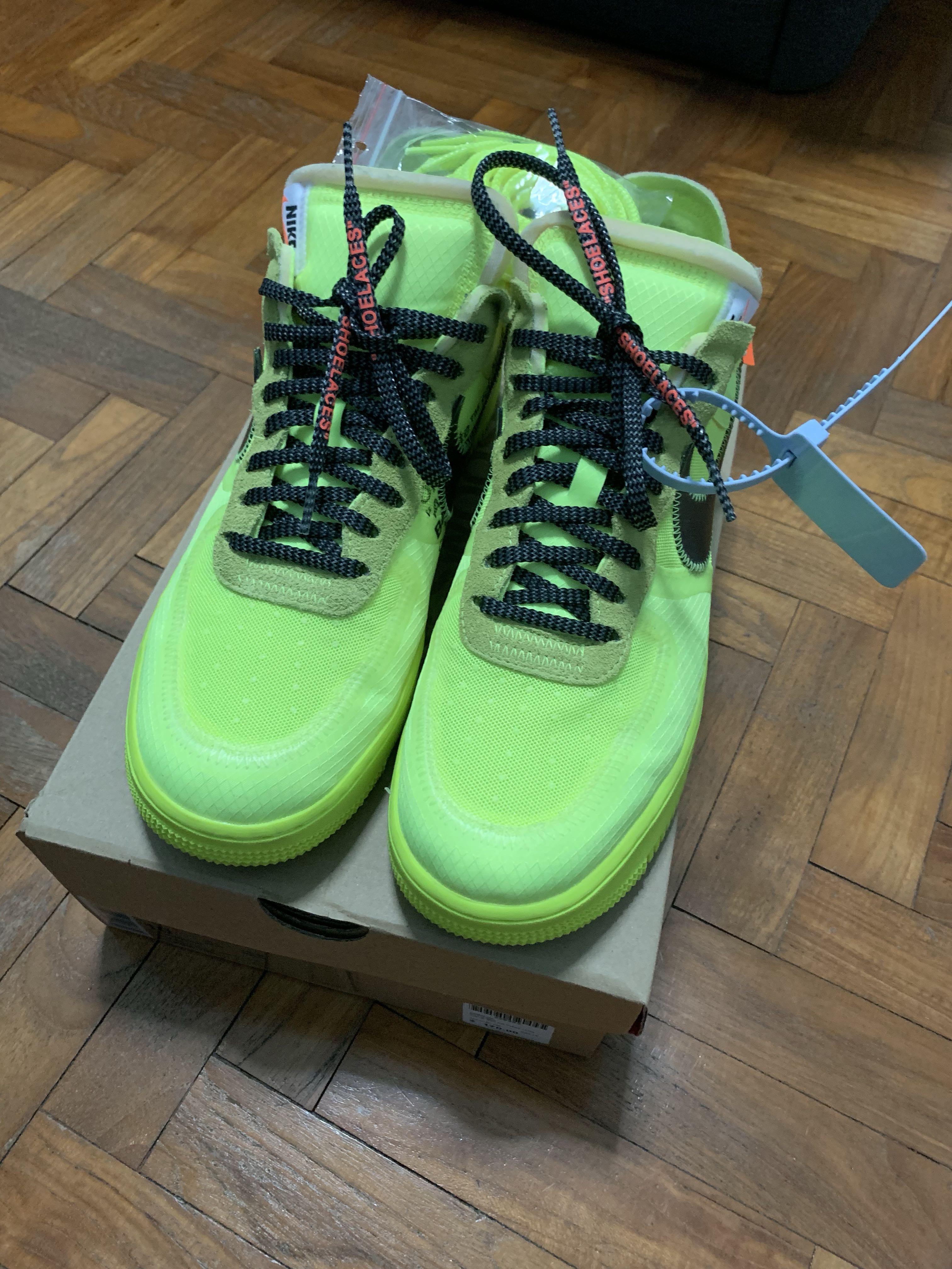 Af1 volt off top white replica