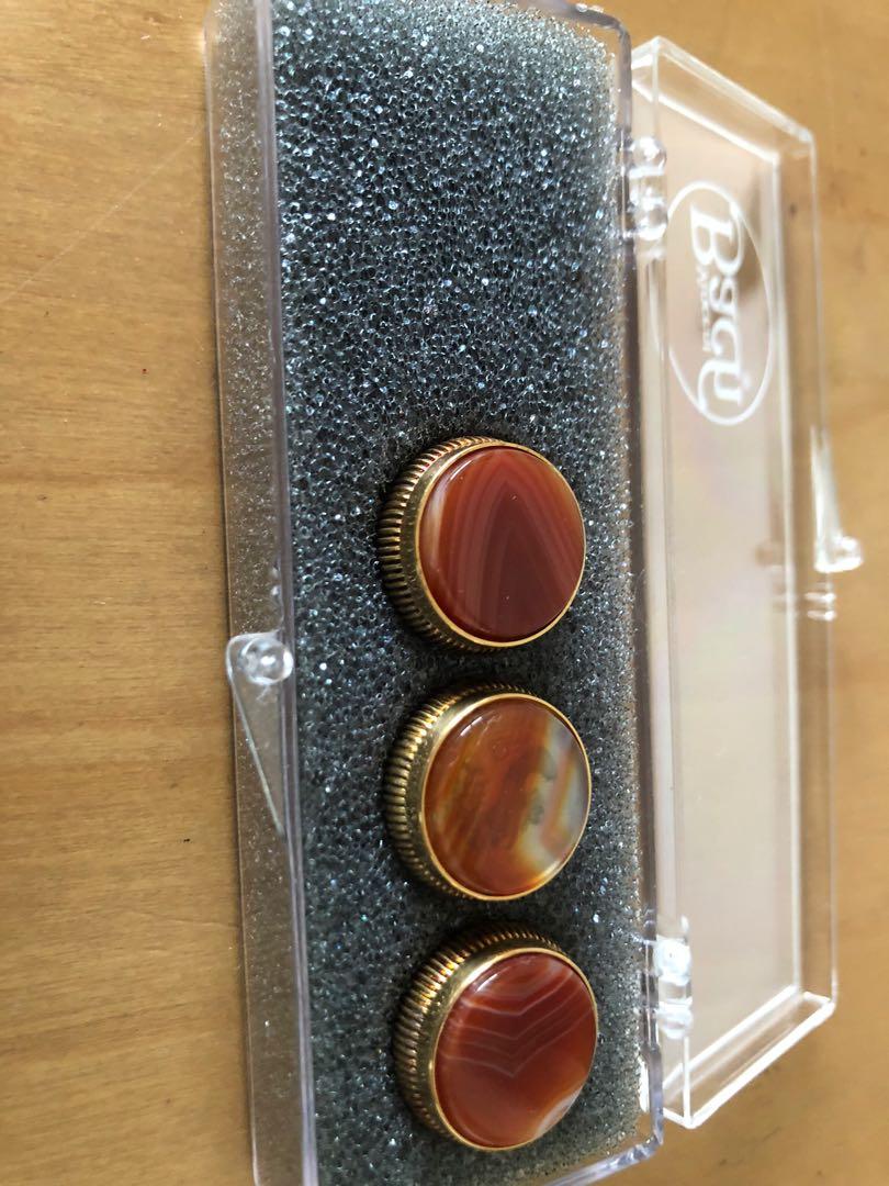 Vincent Bach trumpet valve buttons gold plated, Hobbies & Toys, Music