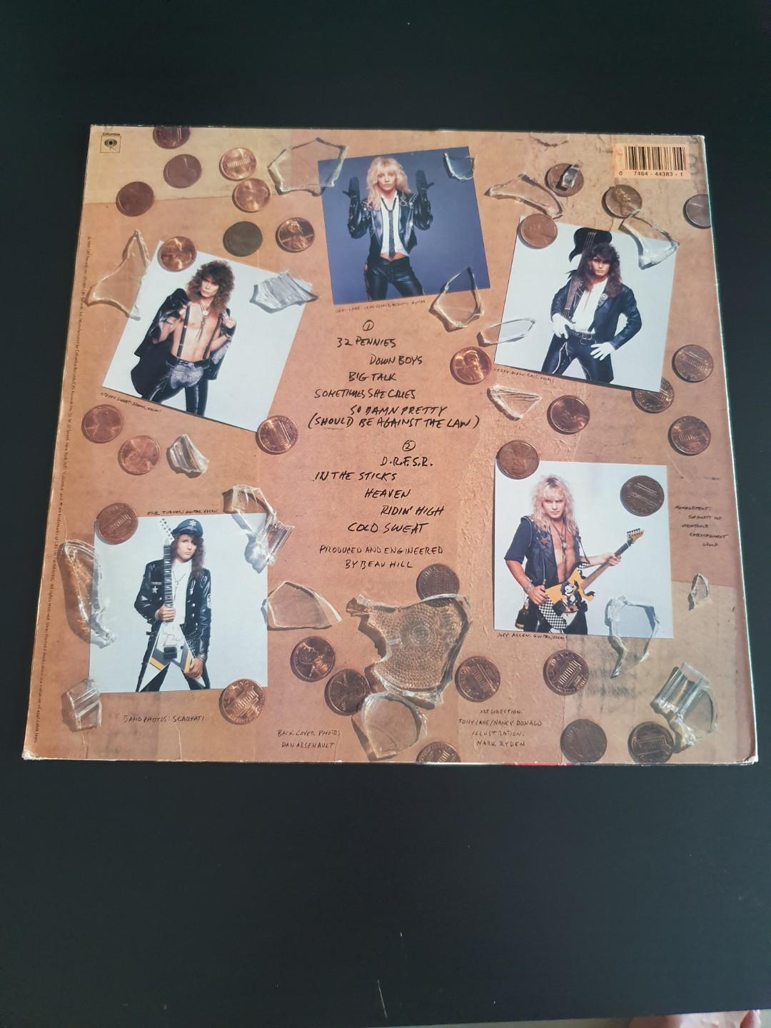 Vinyl Record Warrant Dirty, Rotten, Filthy, Stinky, Rich, Hobbies