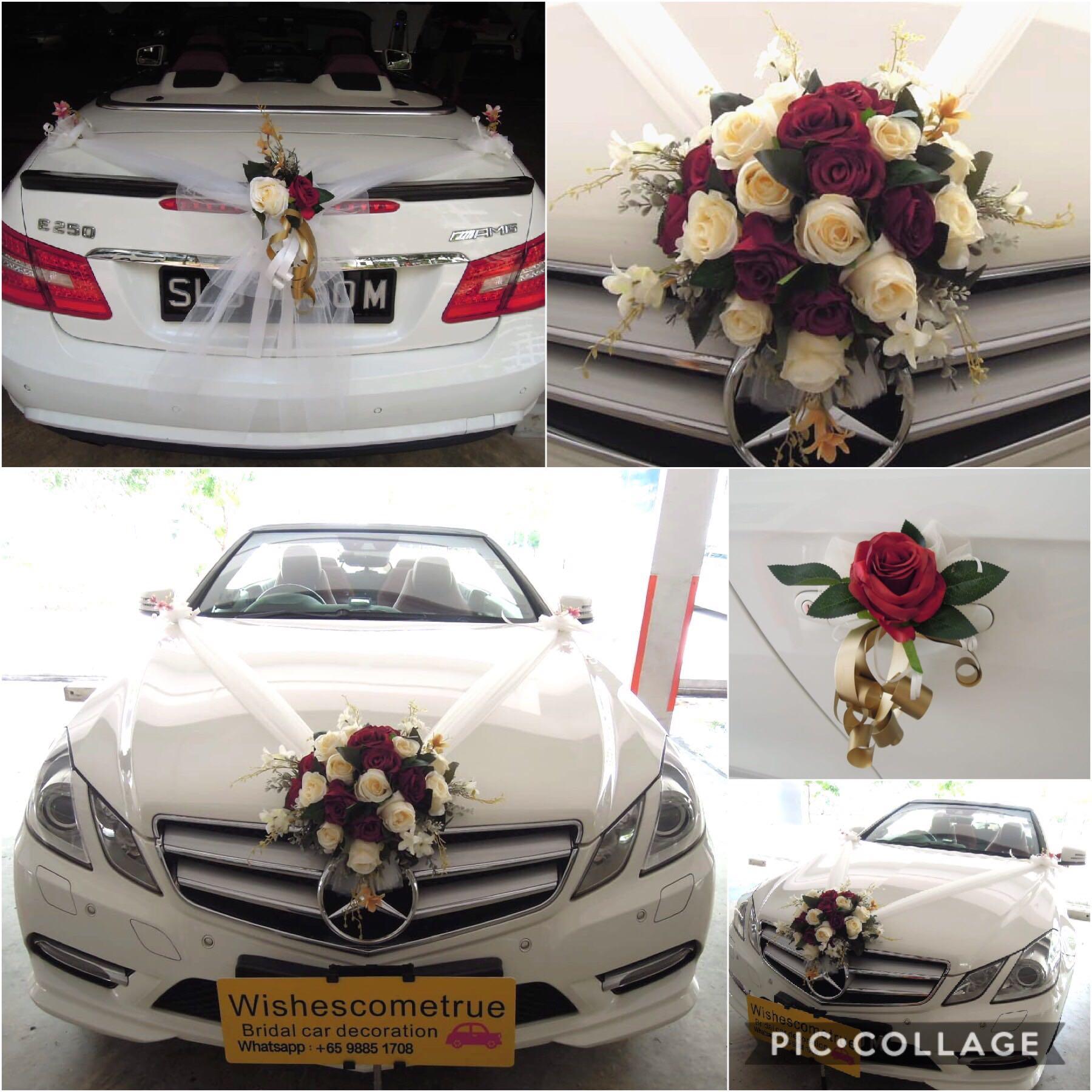 Wedding Car Decoration Pics