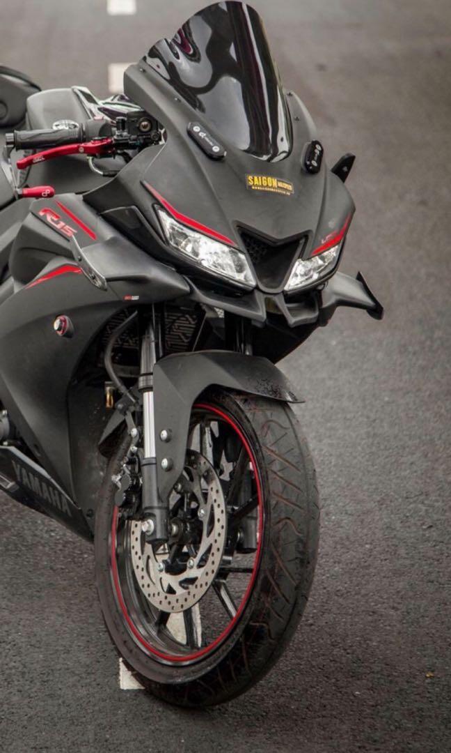 Yamaha R15 V3 Motogp Style Winglet Motorbikes Motorbike Accessories On Carousell