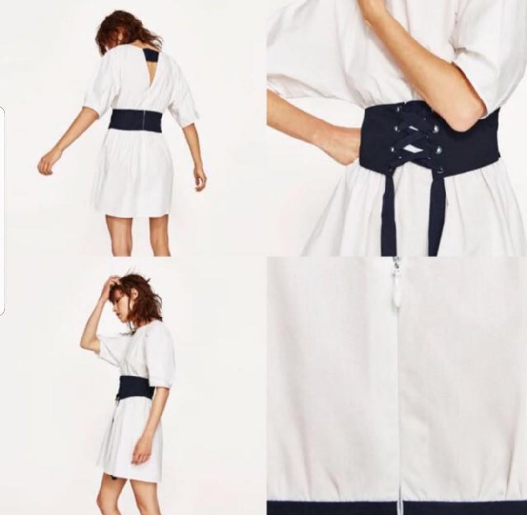 zara corset dress