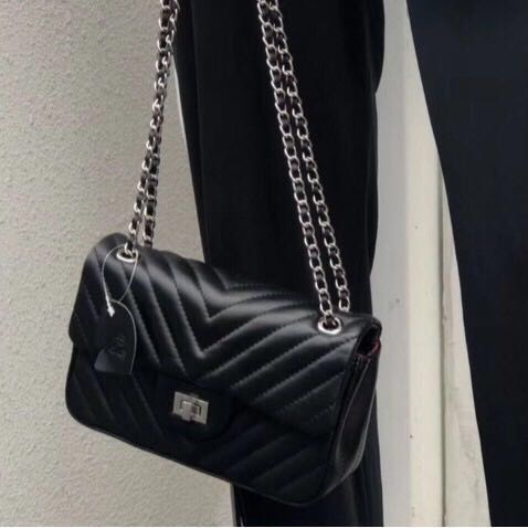 Zara original chain sling bag