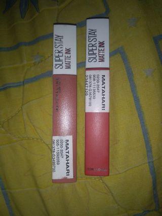 Lipstick Maybelline Super Stay Matte Ink