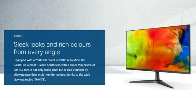 Aoc Monitor 24 Electronics Carousell Singapore