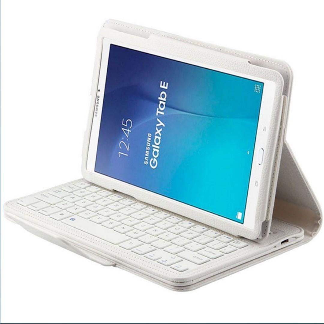 2222 Samsung Tab E 9 6 T560 T561 Bluetooth Keyboard Case Mobile Phones Tablets Mobile Tablet Accessories Cases Sleeves On Carousell