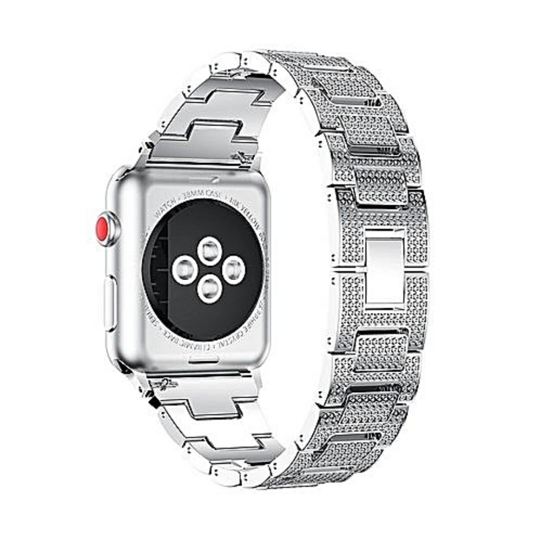 2225 Luxury Alloy Crystal Watch Band Wrist Strap For Apple Watch Series 3 38mm Electronics Others On Carousell