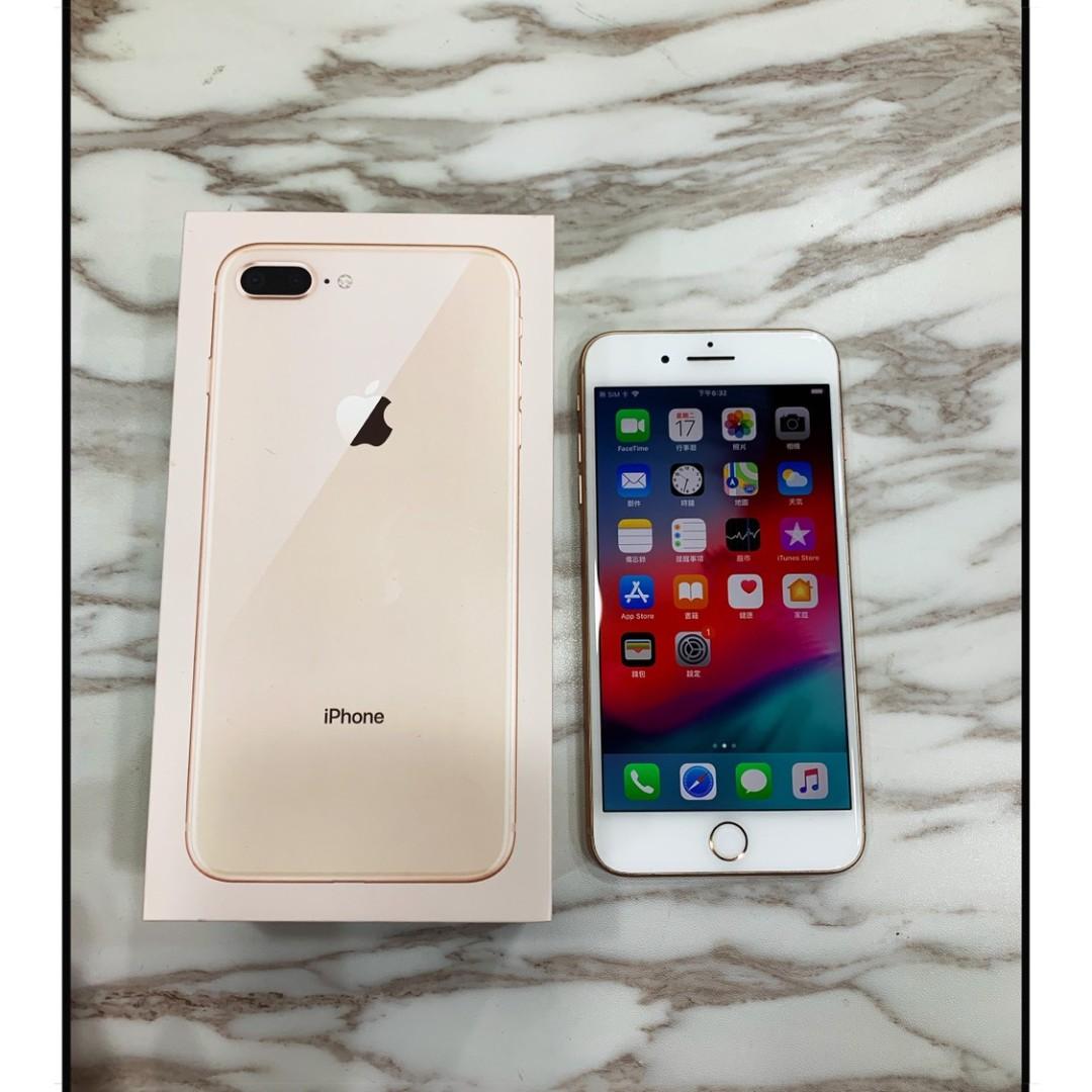9 9成新中古機二手機apple Iphone 8 Plus 256g I8 金萊分期 手機平板 蘋果apple在旋轉拍賣