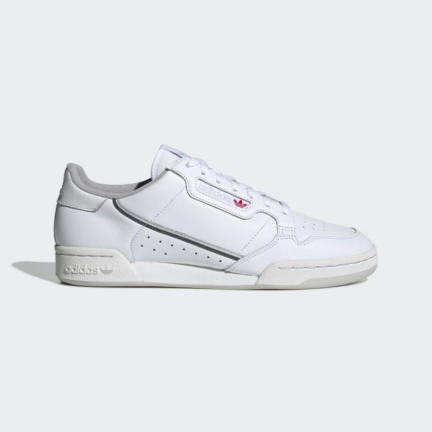 Mens adidas continental cheap 80 white
