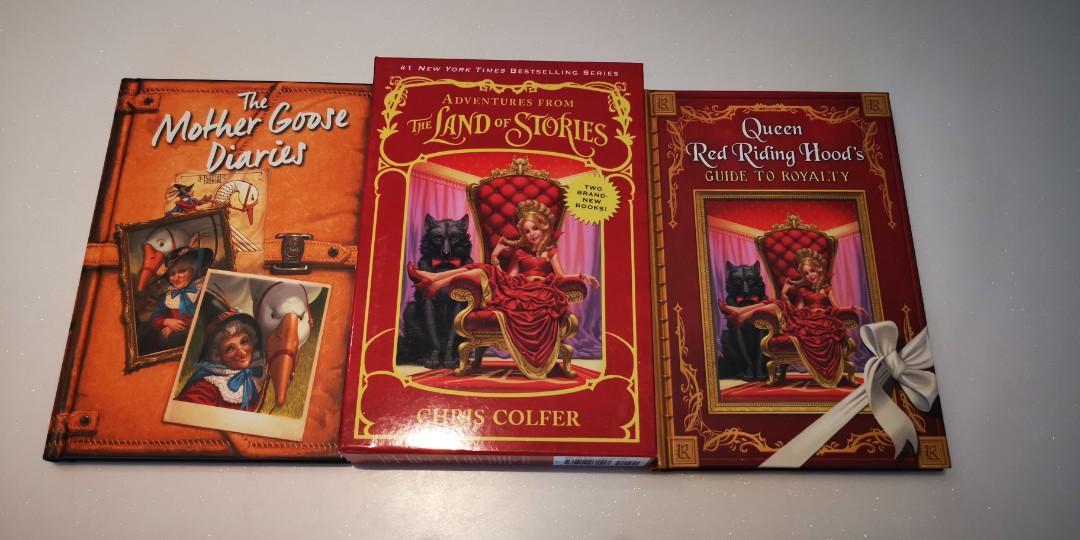 Adventures From The Land Of Stories By Chris Colfer Boxed Set Containing Queen Red Riding Hood S Guide To Royalty And The Mother Goose Diaries Hobbies Toys Books Magazines Fiction