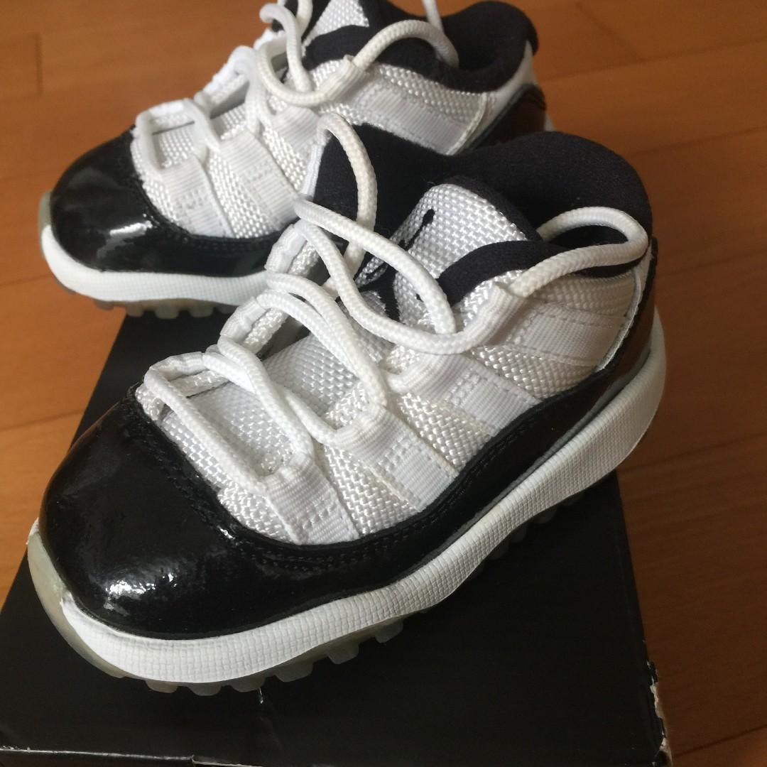 Air Jordan 11 5c Retro Low White Black Dark Concord baby bb kids