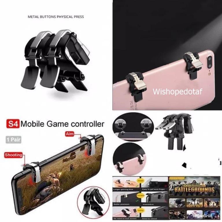 Aksesoris Hp Game Controller S4 Trigger, Telepon Seluler & Tablet